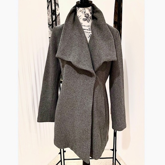 Calvin Klein Jackets & Blazers - Calvin Klein Shawl Collar Wool Blend Long Coat NWOT